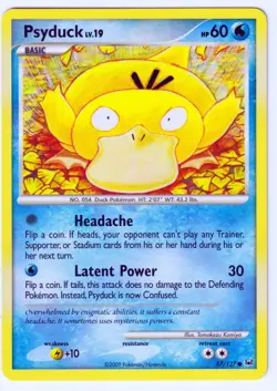 Psyduck Common Platinum 87/127 LP Pokemon TCG - Image 1