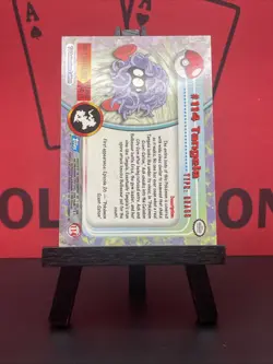Tangela 114 Topps Series 2 2000 TV Animation Blue Logo Pokemon NM - Image 5