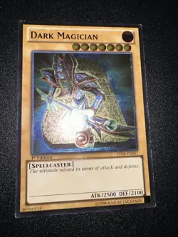 Yu-Gi-Oh! Dark Magician YSYR-EN001 Ultimate Rare 1st Edition LP - Image 1