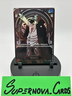 Shanks - OP09-004 (SP) (Silver) - Carrying On His Will (OP13) EN One Piece - Image 1