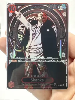 Shanks - OP09-004 (SP) (Silver) - Carrying On His Will (OP13) EN One Piece - Image 4