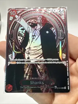 Shanks - OP09-004 (SP) (Silver) - Carrying On His Will (OP13) EN One Piece - Image 5