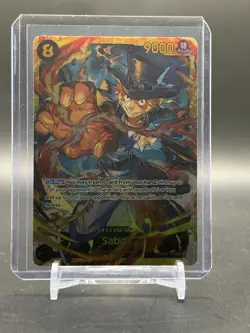 One Piece Premium Booster The Best Vol. 2 PRB-02 Sabo OP07-118 SEC Reprint NM - Image 1