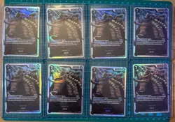 One Piece TCG Lot of 8 Jack OP08-084 SR - English OP08 Two Legends - Image 1