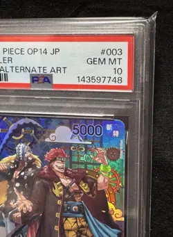 PSA10 Kid & Killer OP14-003 Special Alternate Art One Piece Card Japanese - Image 5