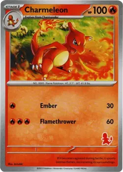 Charmeleon My First Battle Pokemon Card NM - Image 1