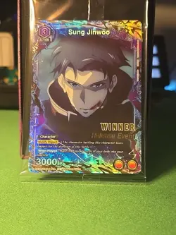 Sung Jinwoo Solo Leveling Release Event Winner Union Arena - Image 1