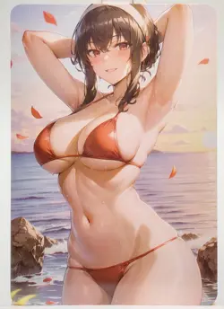 Goddess Story - Yor Forger Spy × Family Anime Waifu Doujin Holo Custom Card ACG - Image 2