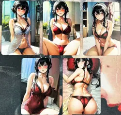 Goddess Story - Yor Forger Spy × Family Anime Waifu Doujin Holo Custom Card ACG - Image 3