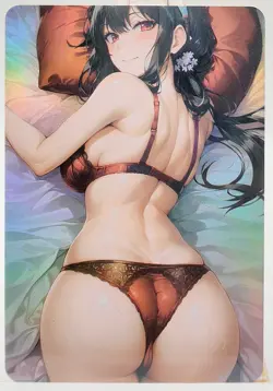 Goddess Story - Yor Forger Spy × Family Anime Waifu Doujin Holo Custom Card ACG - Image 1