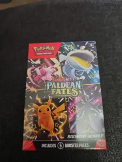 Pokemon TCG Scarlet & Violet | Paldean Fates Booster Bundle | Factory Sealed - Image 1