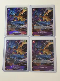 Trafalger Law P-093 Illustration Box Vol. 6 Promo 4 Card Play Set Lot One Piece - Image 1