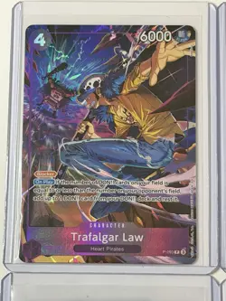 Trafalger Law P-093 Illustration Box Vol. 6 Promo 4 Card Play Set Lot One Piece - Image 2
