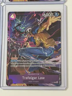Trafalger Law P-093 Illustration Box Vol. 6 Promo 4 Card Play Set Lot One Piece - Image 5