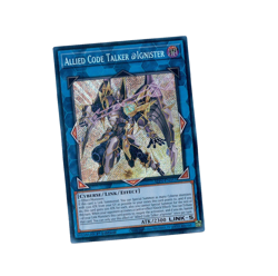 Yugioh Yu-Gi-Oh! Allied Code Talker @Ignister ALIN-EN051 Secret Rare Card NM - Image 1
