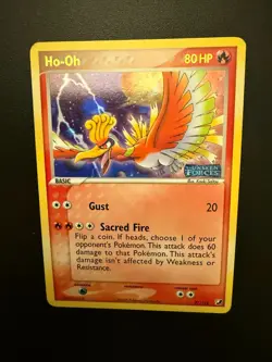Pokemon Ho-Oh 27/115 Unseen Forces Reverse Holo Rare 80HP Basic Card English - Image 2