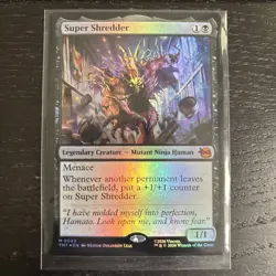 Super Shredder | NM Foil | Teenage Mutant Ninja Turtles | MTG - Image 1