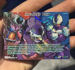 Invader’s Vow BT17-147 SCR Dragon Ball Super Card Game TCG - Image 1