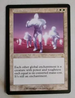 Opalescence Urza's Destiny Regular NM Near Mint MTG - Image 1