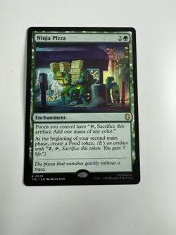 Ninja Pizza - 32 - MTG: Teenage Mutant Ninja Turtles - Rare - Regular - Image 1