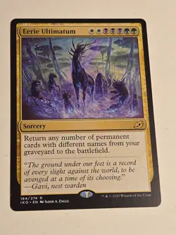 Eerie Ultimatum X1 IKO Ikoria MTG 184/274 R - Image 1