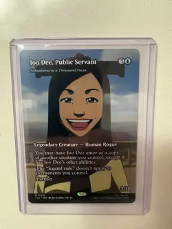 Magic: The Gathering Joo Dee, Public Servant TLE Legendary Creature Blue 0018 - Image 1