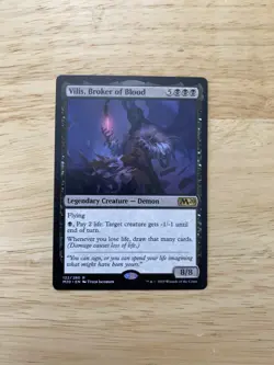 mtg Magic The Gathering Vilis, Broker of Blood Core Set 2020 122/280 LP - Image 1