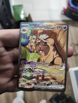 Pokemon Arven's Mabosstiff ex SV10 Destined Rivals 235/182 Special Illustration… - Image 1