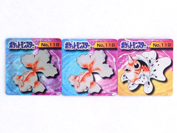 Pokemon GB Pocket Mini Card Goldeen × 2 (1 Holo) Seaking Japanese Nintendo - Image 1