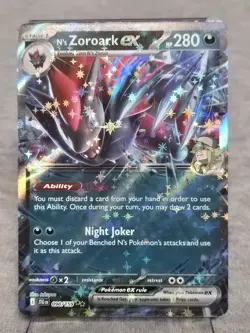 N's Zoroark ex 98/159 - Pokemon TCG Journey Together Double Rare NM - Image 1