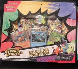 Pokemon TCG Ascended Heroes First Partners Deluxe Pin Collection New Lot Of 2 🔥 - Image 1