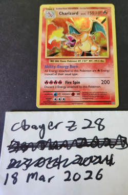 Pokemon TCG Charizard #11/108 XY Evolutions Holo Rare, LP - Image 1