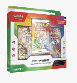 Pokemon TCG First Partner Illustration Collection Series 1 New Sealed - Image 1