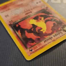 Pokemon Galopa obscur Rare 1st Edition 44/82 Team Rocket French 60 HP - Image 3