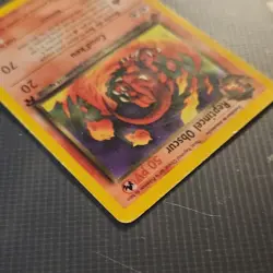 Pokemon Reptincel Obscur Rare 1st Edition 32/82 Team Rocket French 50 HP 2000 - Image 4