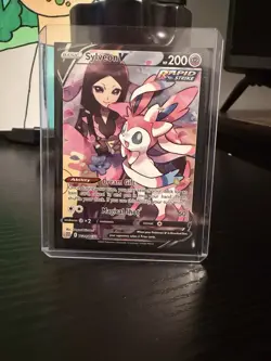 Pokemon Sylveon V Ultra Rare Rapid Strike Holo TG14/TG30 Brilliant Stars - Image 1