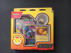 Pokemon Day 2026 Collection Box Sealed 🌀 WITH SWIRL 🌀On Pikachu Promo Holo - Image 1