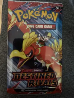 Pokemon TCG Destined Rivals Booster Pack Factory Sealed - Image 1