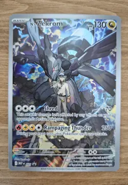 Pokemon N's Zekrom Black Star Promo 031 - Mega Evolution - NM - Image 1