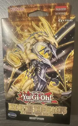YUGIOH RISE OF THE TRUE DRAGONS STRUCTURE DECK ENGLISH FACTORY SEALED - Image 1