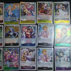One Piece TCG x105 + Cards BULK LOT Holographic Rares NM ENG EB-03 - Image 3