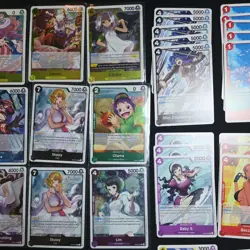 One Piece TCG x105 + Cards BULK LOT Holographic Rares NM ENG EB-03 - Image 4
