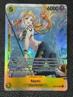 Nami EB03-053 One Piece TCG: Extra Booster: Heroines Edition - English NM - Image 1