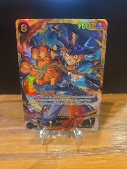One Piece TCG Sabo OP07-118 Secret Rare (SEC) Alternate Art English - Image 1