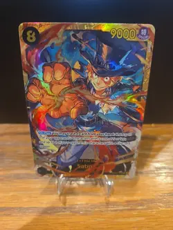 One Piece TCG Sabo OP07-118 Secret Rare (SEC) Alternate Art English - Image 2