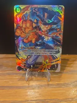 One Piece TCG Sabo OP07-118 Secret Rare (SEC) Alternate Art English - Image 3