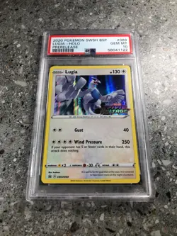 Pokemon TCG Cards Prerelease Lugia SWSH069 Holo Promo PSA 10 GEM MINT - Image 1