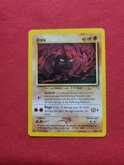 Pokemon: Onix #69/111 Neo Genesis 2000 Vintage Non-holo - LP / MP - L57 (2 Card) - Image 3