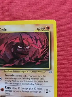 Pokemon: Onix #69/111 Neo Genesis 2000 Vintage Non-holo - LP / MP - L57 (2 Card) - Image 5