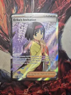 Erika's Invitation - 196/165 - Ultra Rare Full Art - S&V 151 - Pokemon Card NM - Image 1